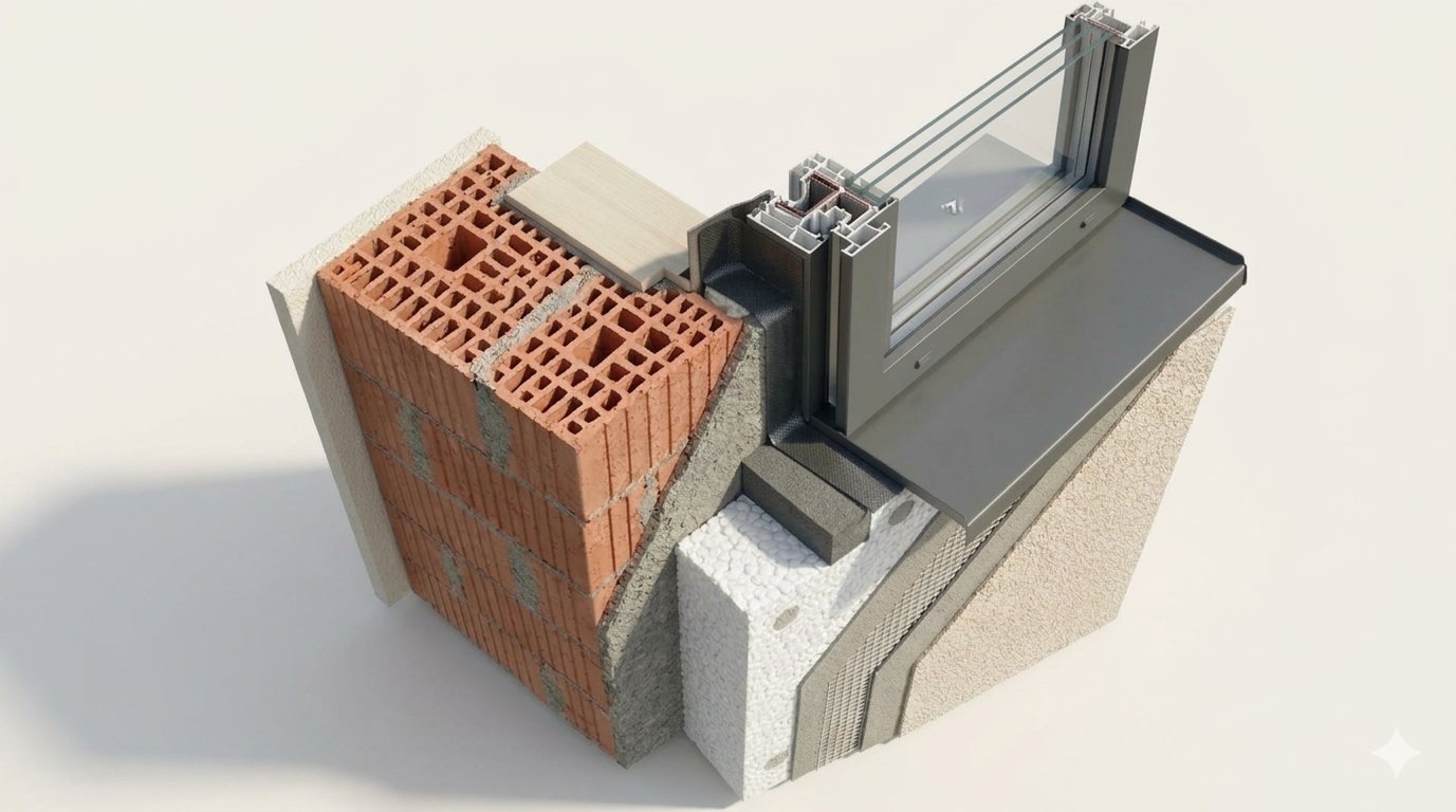 Fenstertausch Dreifachverglasung Schichtaufbau